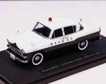 Toyopet Crown RS21 'Police Car' - Ebbro 1/43