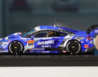 Honda NSX - Concept Super GT500 - Ebbro 1/43 - Etsy Honda NSX - Concept Super GT500 - Ebbro 1/43 - Etsy