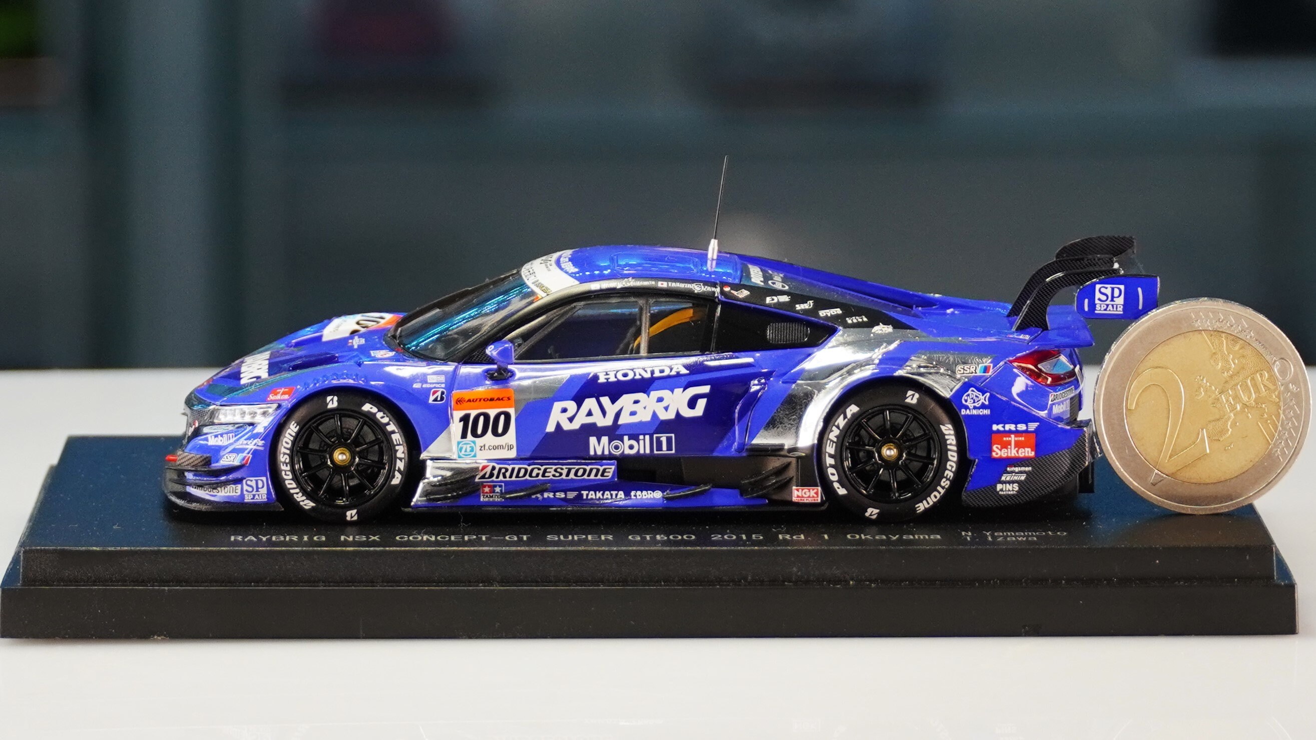 Honda NSX - Concept Super GT500 - Ebbro 1/43 - Etsy Honda NSX - Concept Super GT500 - Ebbro 1/43 - Etsy
