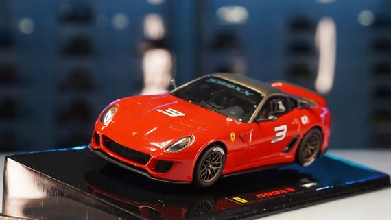Ferrari 599XX - Hot Wheels Elite 1/43 - Etsy
