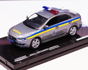 Mitsubishi Lancer X 'Ukraine Police' - Vitesse 1/43