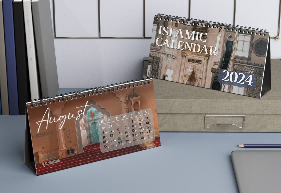 Islamic Calendar, Desk Calendar, Calendars 2024, 2024 Calendars, Hijri