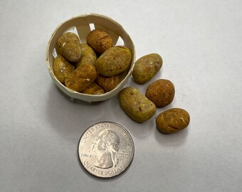 1.5" Basket of .5" Potatoes