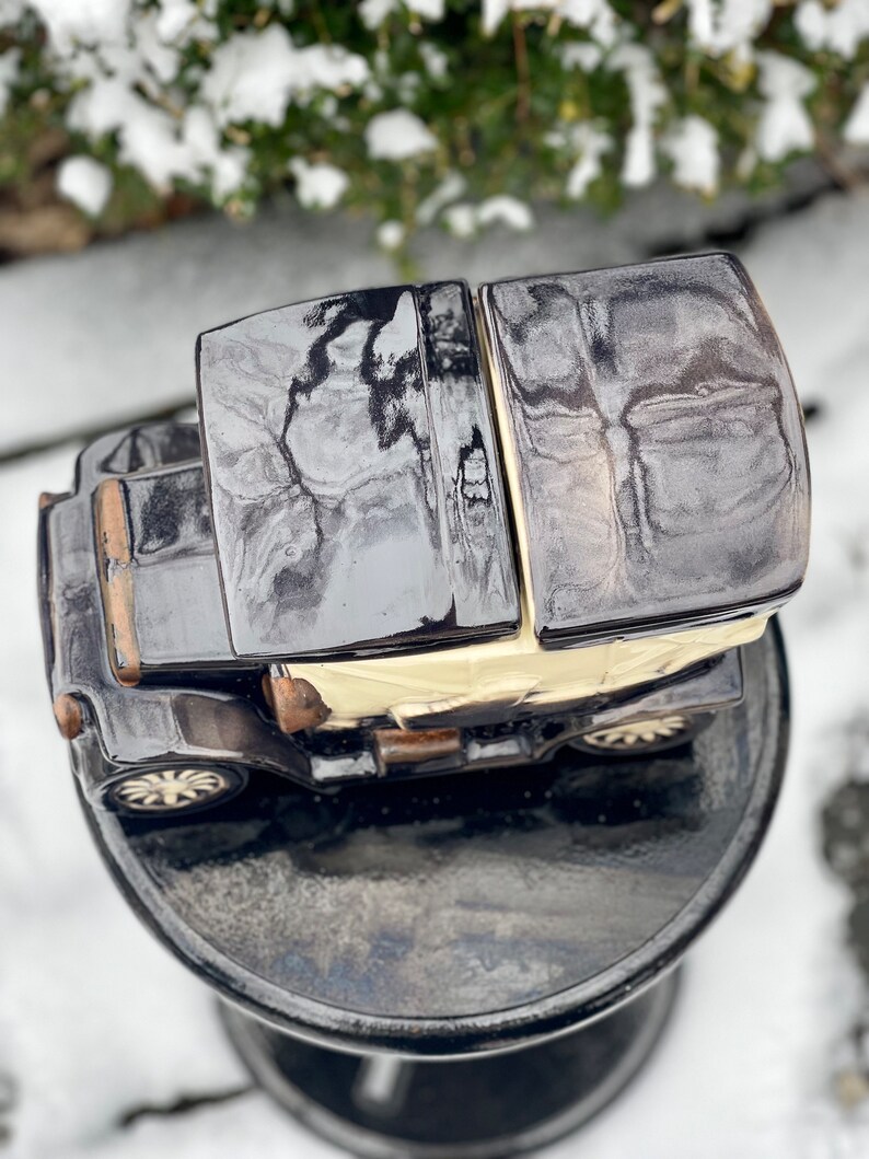 1940s Vintage Mccoy Pottery Antique Car Cookie Jar - Etsy