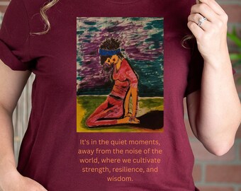 Inspirational Shirt, Kindness Shirt, Positive Shirt, Solitude Shirt, Motivational Shirt, Mental Health Shirt, Gift for Her, Women Shirt