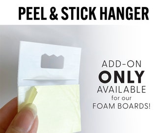 Peel & Stick Hangers - ADD ON