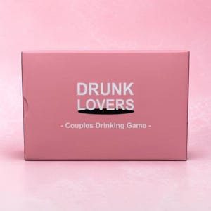 Juego de beber para parejas "Amantes borrachos", diversión para citas románticas, juego para parejas, juego de citas, juego para la noche de citas, juego para él y para ella