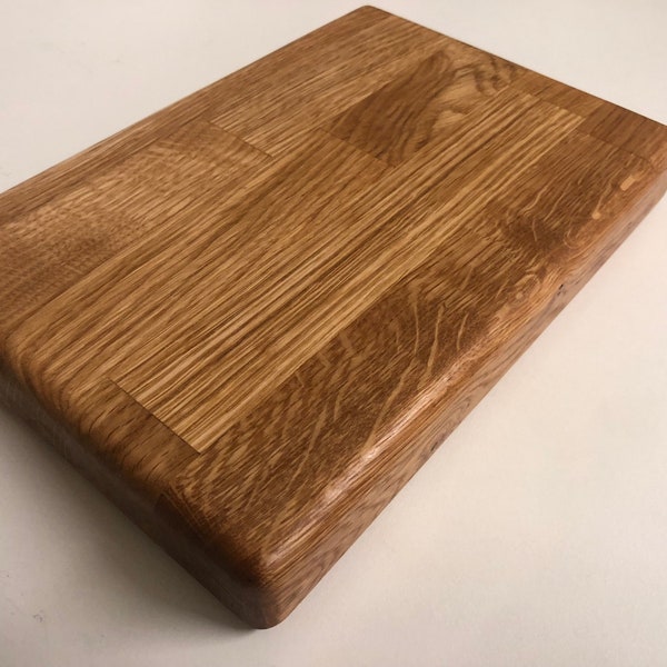 Solid Oak or Walnut chopping board 40mm thick