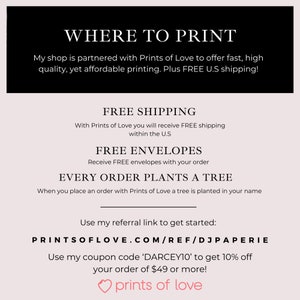 a flyer for a print shop with the words where to print