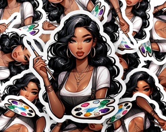 Empowering Black Artist | Art Teacher Sticker