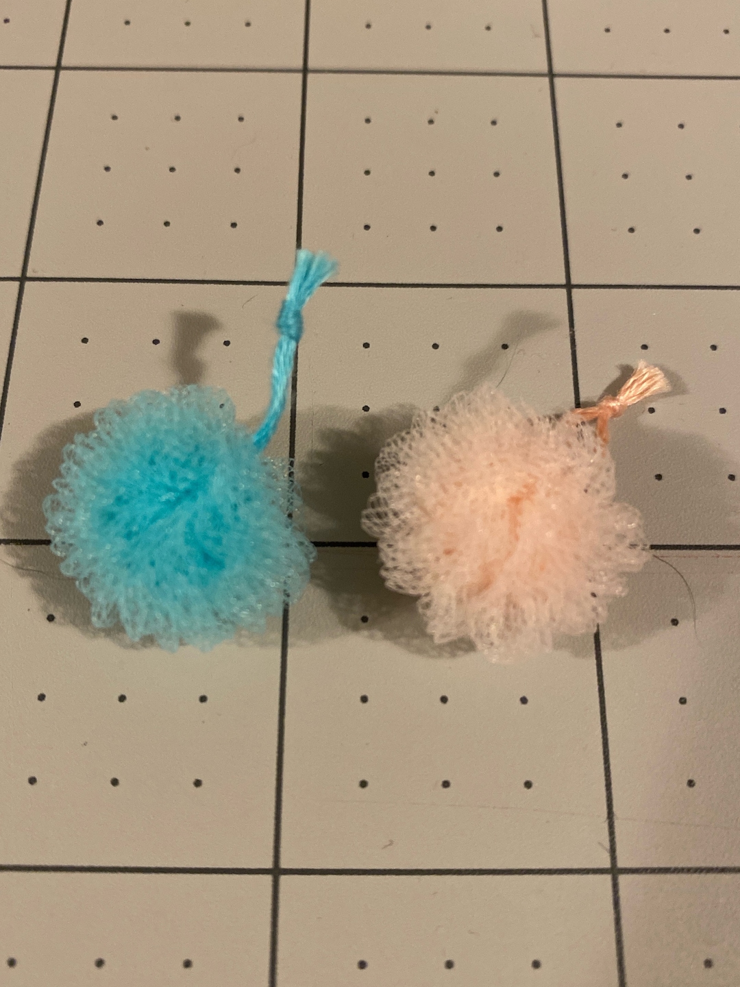 Handmade Dollhouse Mini Bath Pouf Loofah Etsy