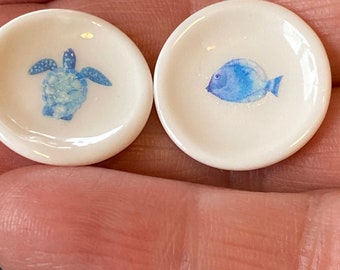 Statuetta Di Tartaruga In Miniatura / Scultura In Argilla - Foto 5