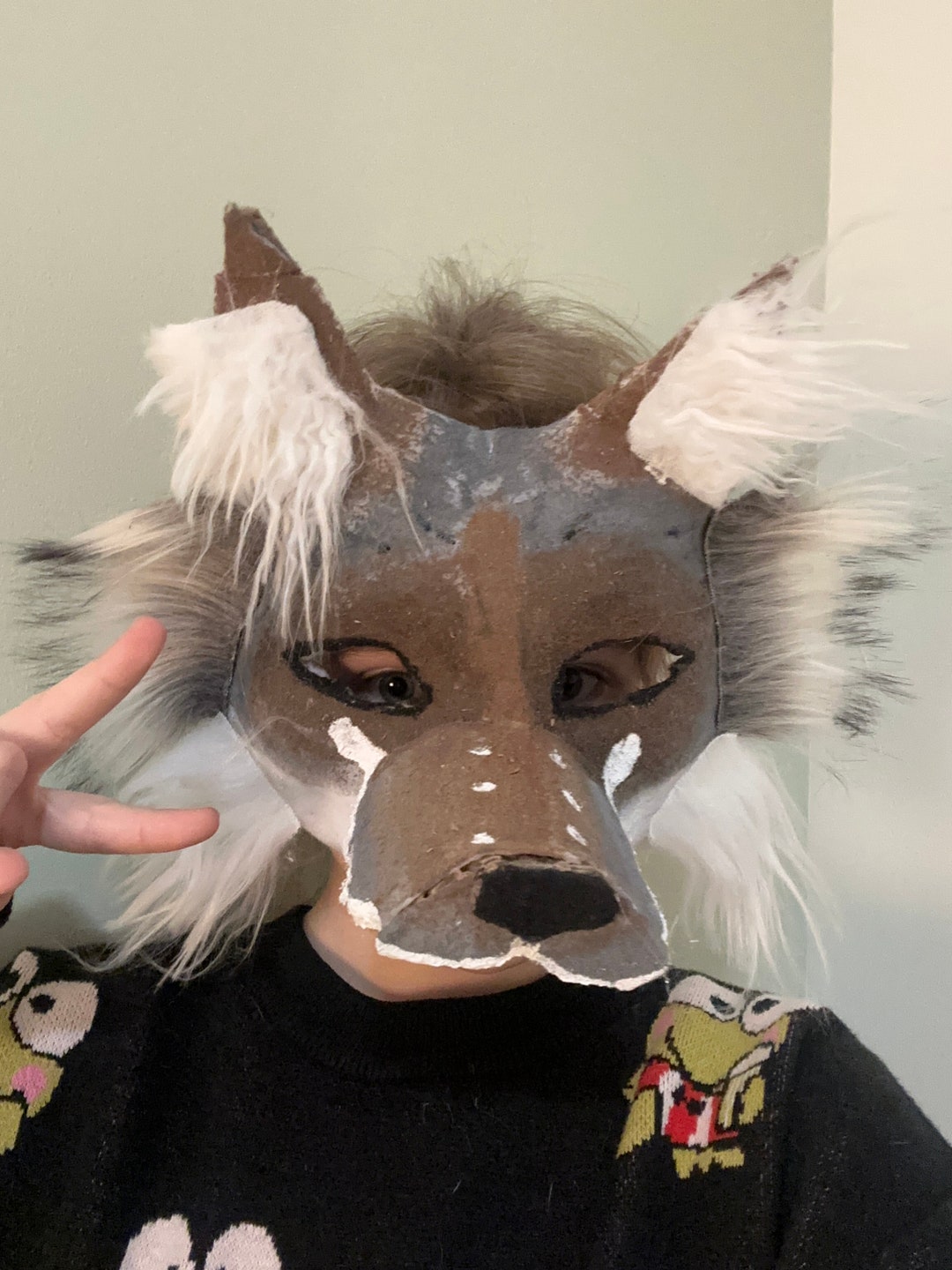 Coyote Therian Mask - Etsy