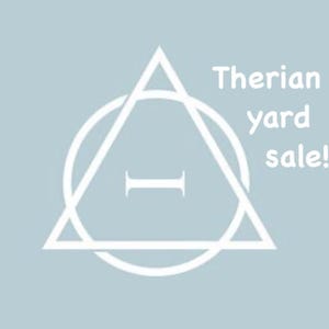 therian yard sale !!