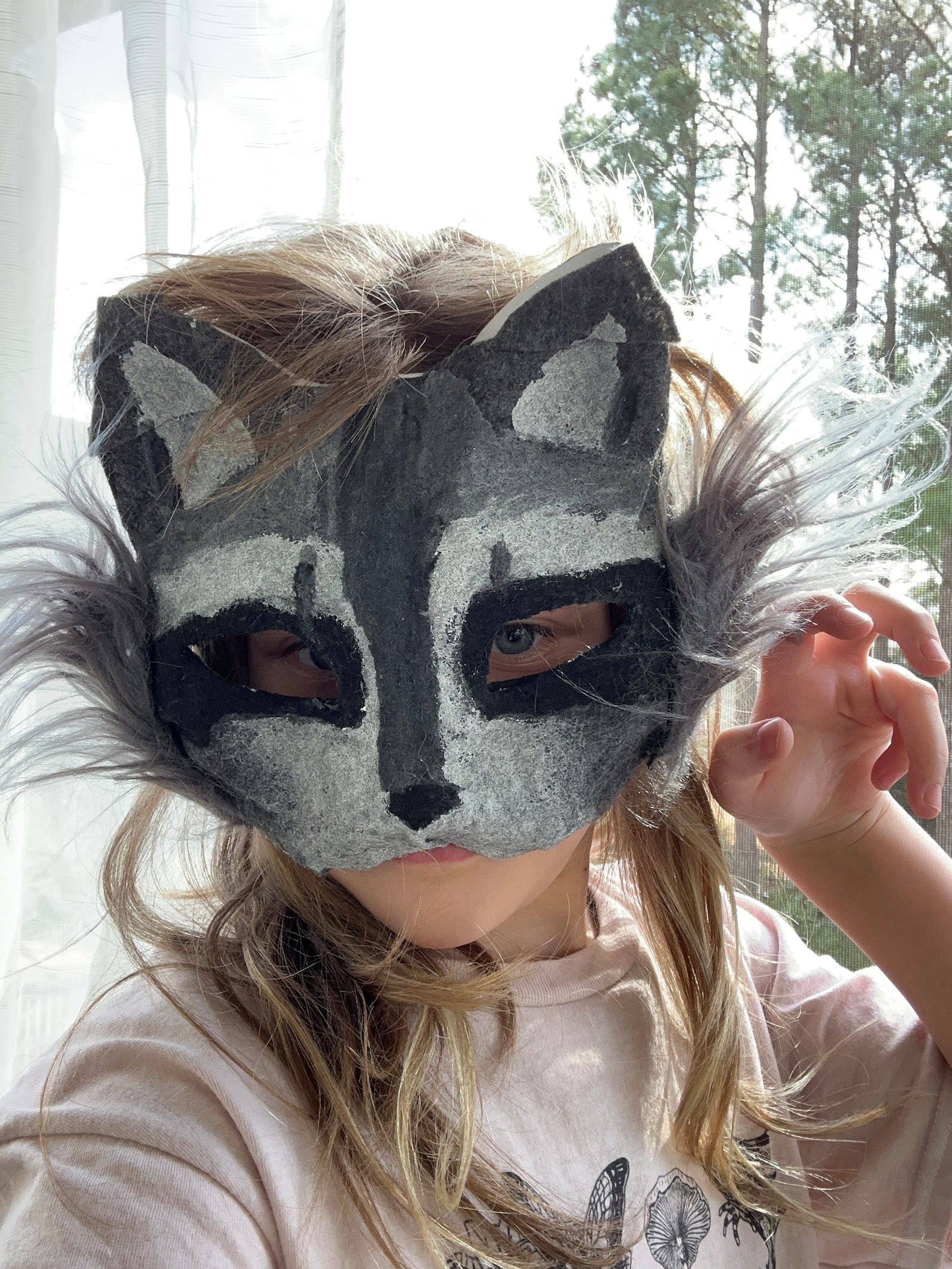 Raccoon Therian Mask - Etsy