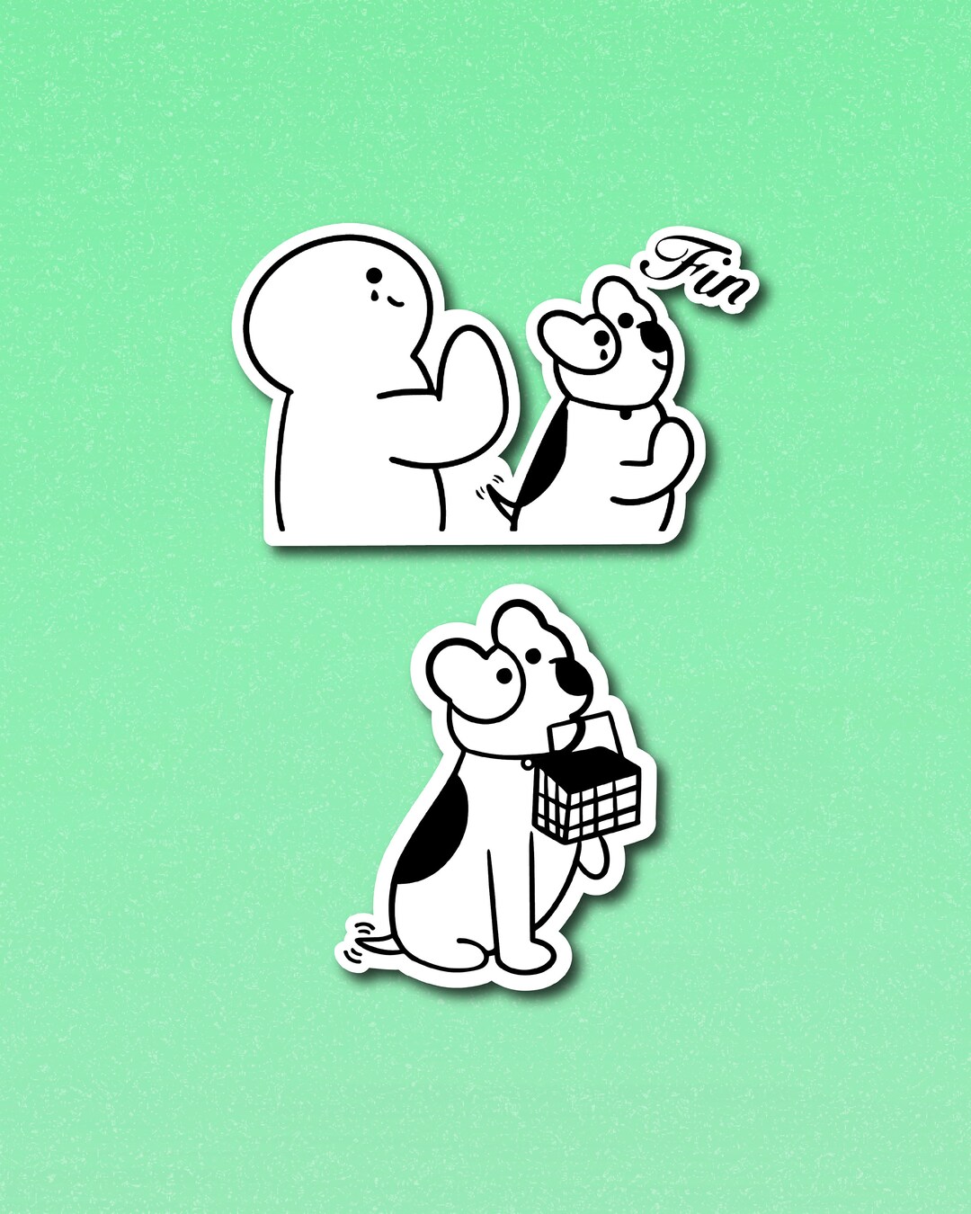 Potluck Pals STICKER PACK | Illustrated Aesthetic Stickers | Cute ...