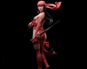 Elektra 3D STL File - 3D Design 3D Printer Elektra statue STL