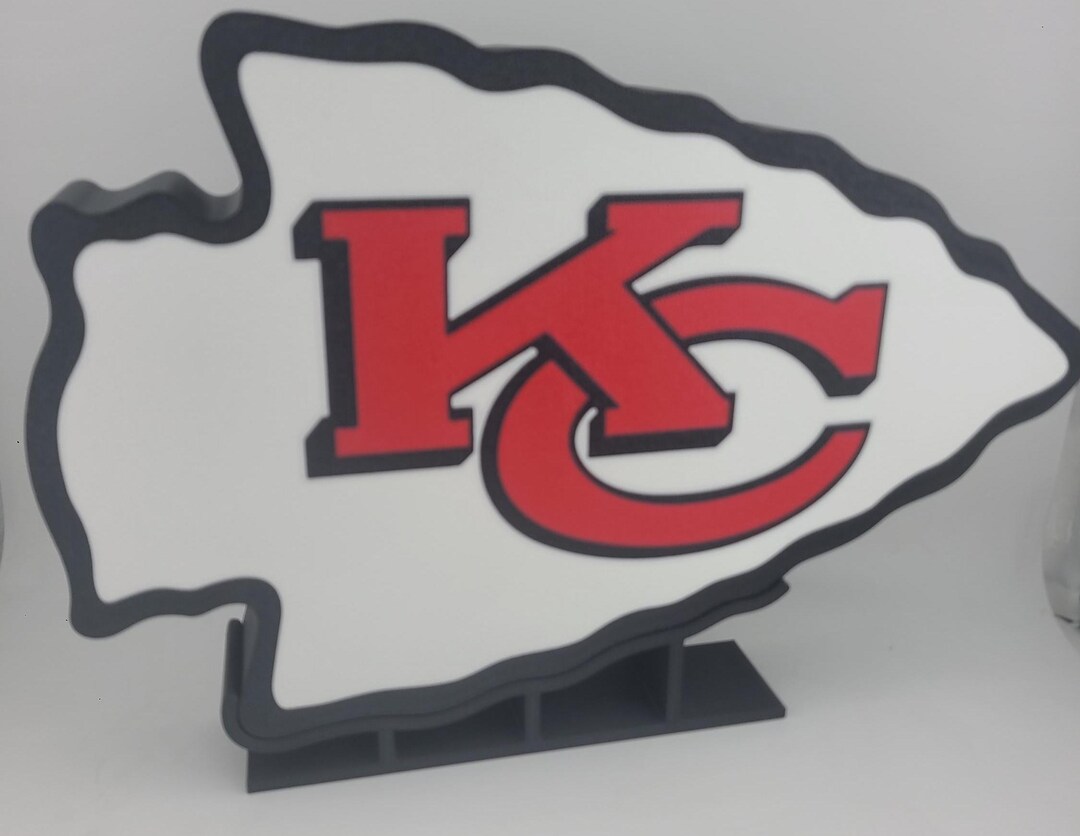 Kansas City Arrowhead Led Sign, Multicolored Let Lightbox