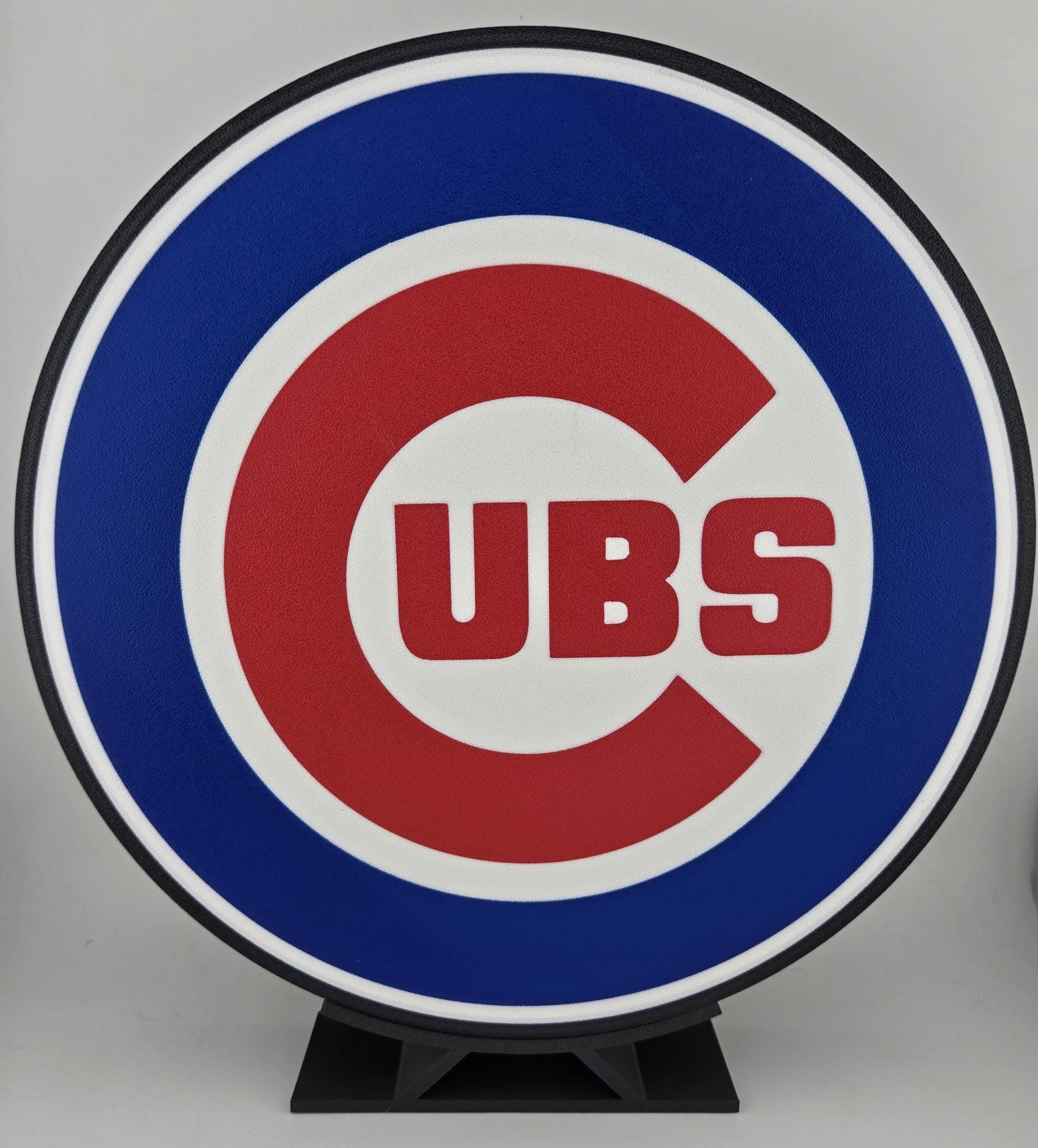 Cubs Inning Sign Chicago Cubs LED Sign: MLB Fan Cave Decor, Baseball Gift - Etsy