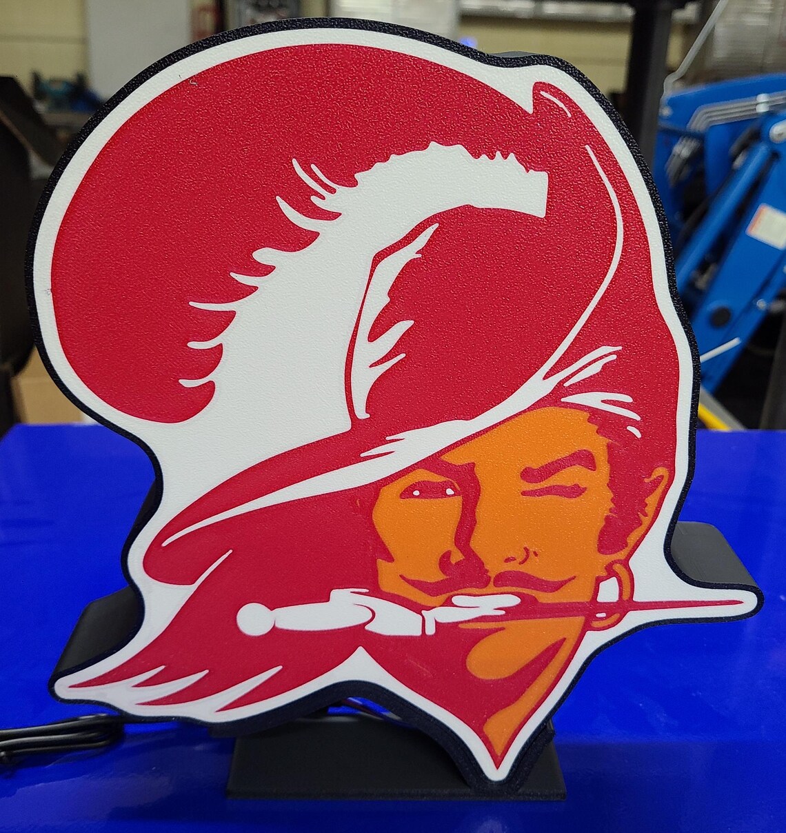 Buccaneers Sign Tampa Bay Buccaneers LED Sign: Multicolored NFL Decor - Etsy