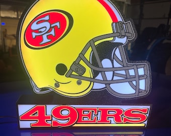San Francisco 49ers led sign, 49ers lightbox