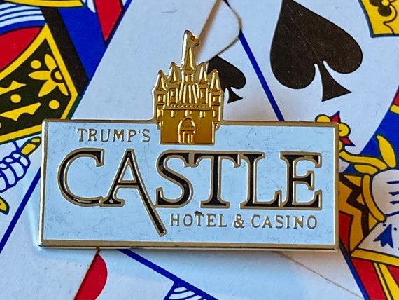 Vintage Trump's Castle Hotel & Casino Pin - image 5