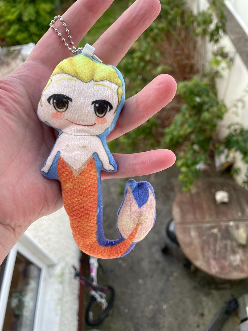 OFMD Plush Keychain Charm 3D Merman Stede Gentleman Pirate Our