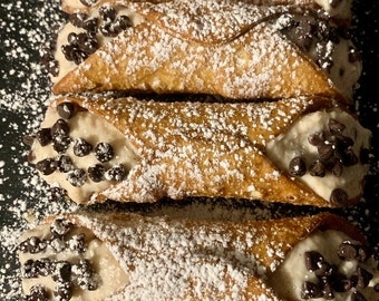 Cannoli’s, Box of 6, Box of 12, - Sweet Creation 408