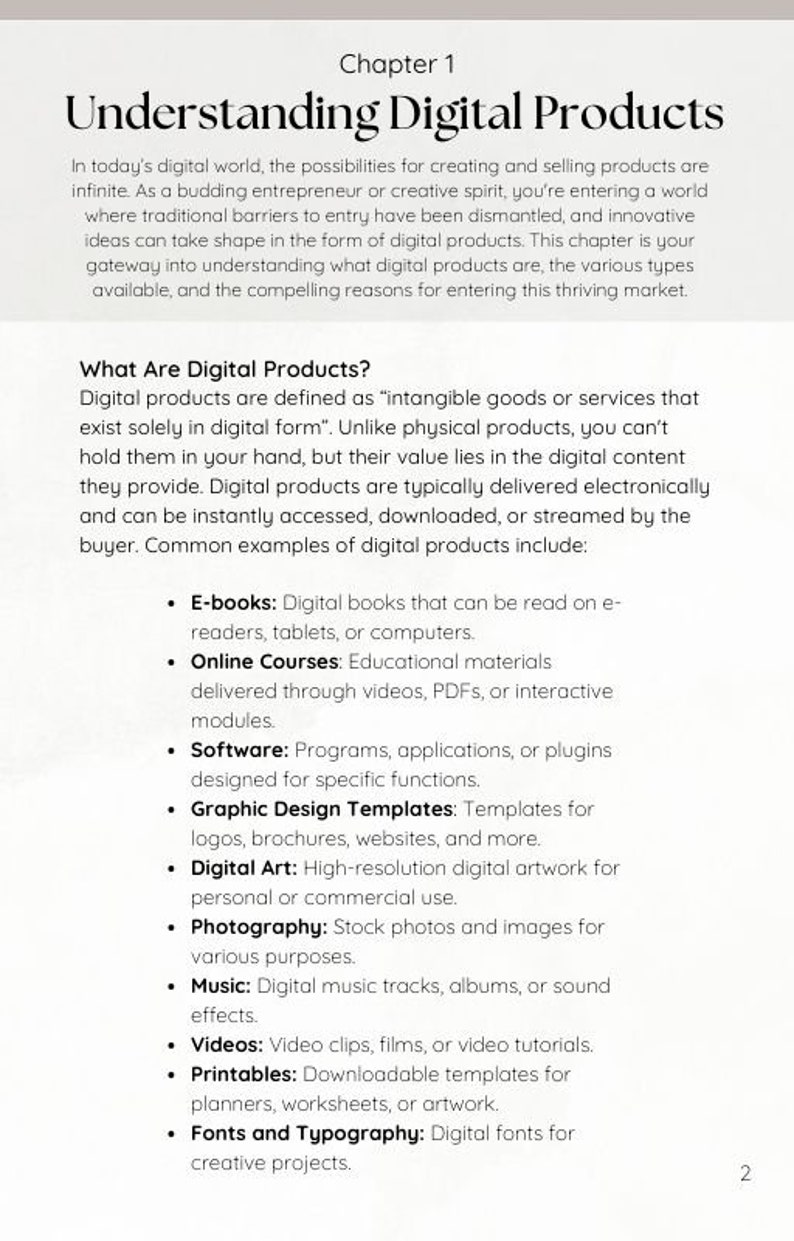 Beginners Guide to Selling Digital Products From Start to Finish - Etsy