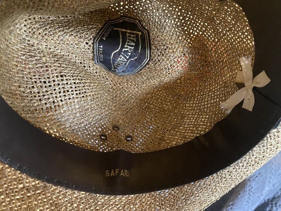 Harvard Custom Tailored Safari Straw Hat - Unisex - image 2