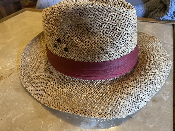Harvard Custom Tailored Safari Straw Hat - Unisex - image 1