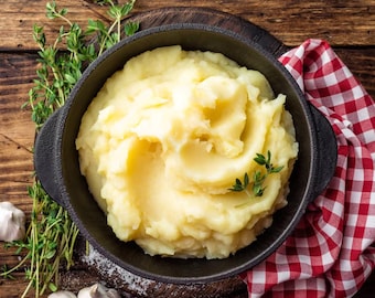 Puré de patatas instantáneo sueco – Mezcla clásica cremosa de copos de patata – 12 raciones – 444 g (15,7 oz)