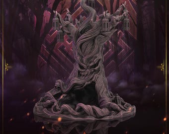 Terror Tree Tärningstorn, RPG Fantasy Roller för bordsspel, DnD och brädspel