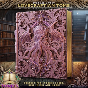 Cthulhu Würfel-Aufbewahrungsband, MTG-Deck & Minifiguren-Organizer