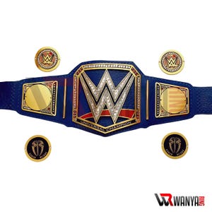 Roman Reign Universal Champion 2 in 1 Replica Belt World Heavyweight Champion 2mm Brass Plates
