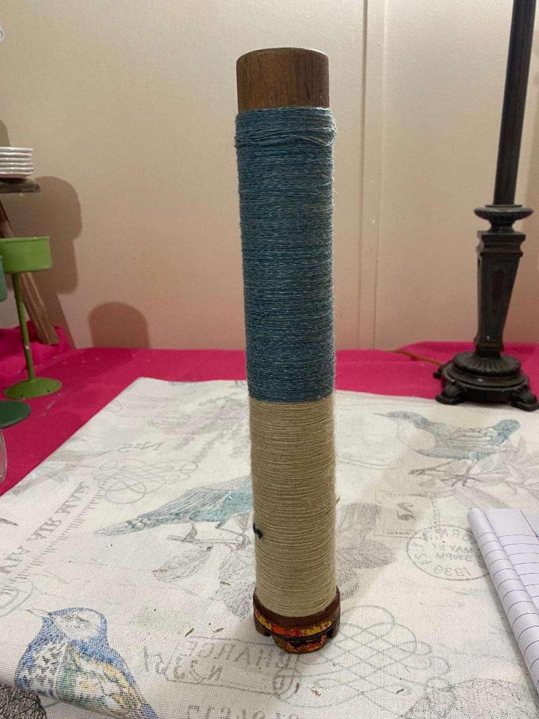 Wood Spool With Thread - Etsy