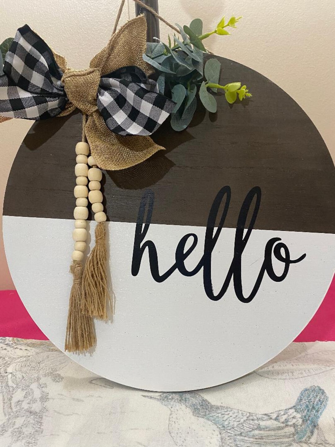 Hello. Sign Example Hello Sign - Etsy