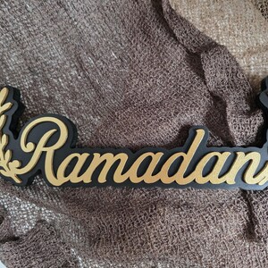 Eid Door wreath,Ramadan Wreath,Eid decoration for Muslim home,Islamic Ornament,Islamic Gift for her,Eid gifts,Ramadan decor,Ramadan display Ramadan black&gold
