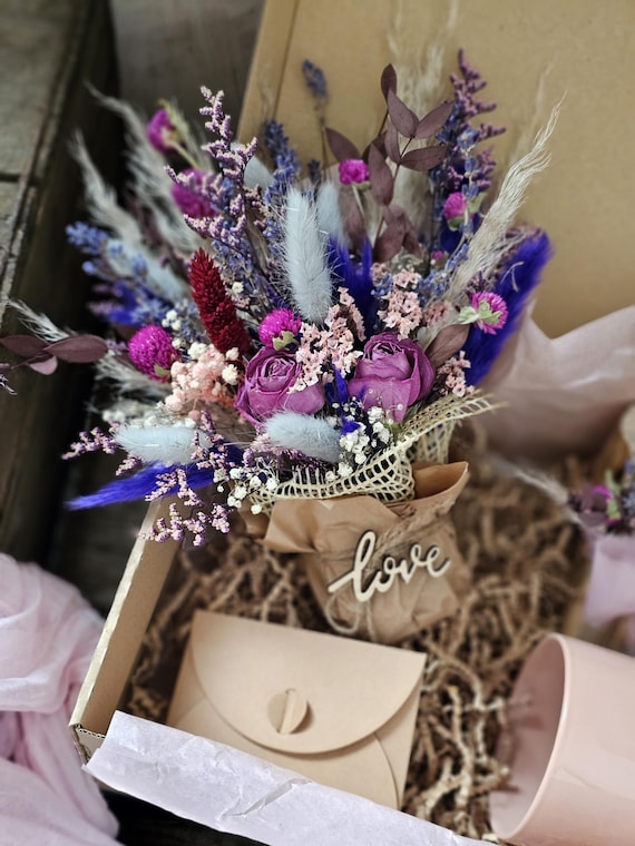 Mothers Day Gift Set,mothers Day Gift Hamper,dried Flower  display picture 1