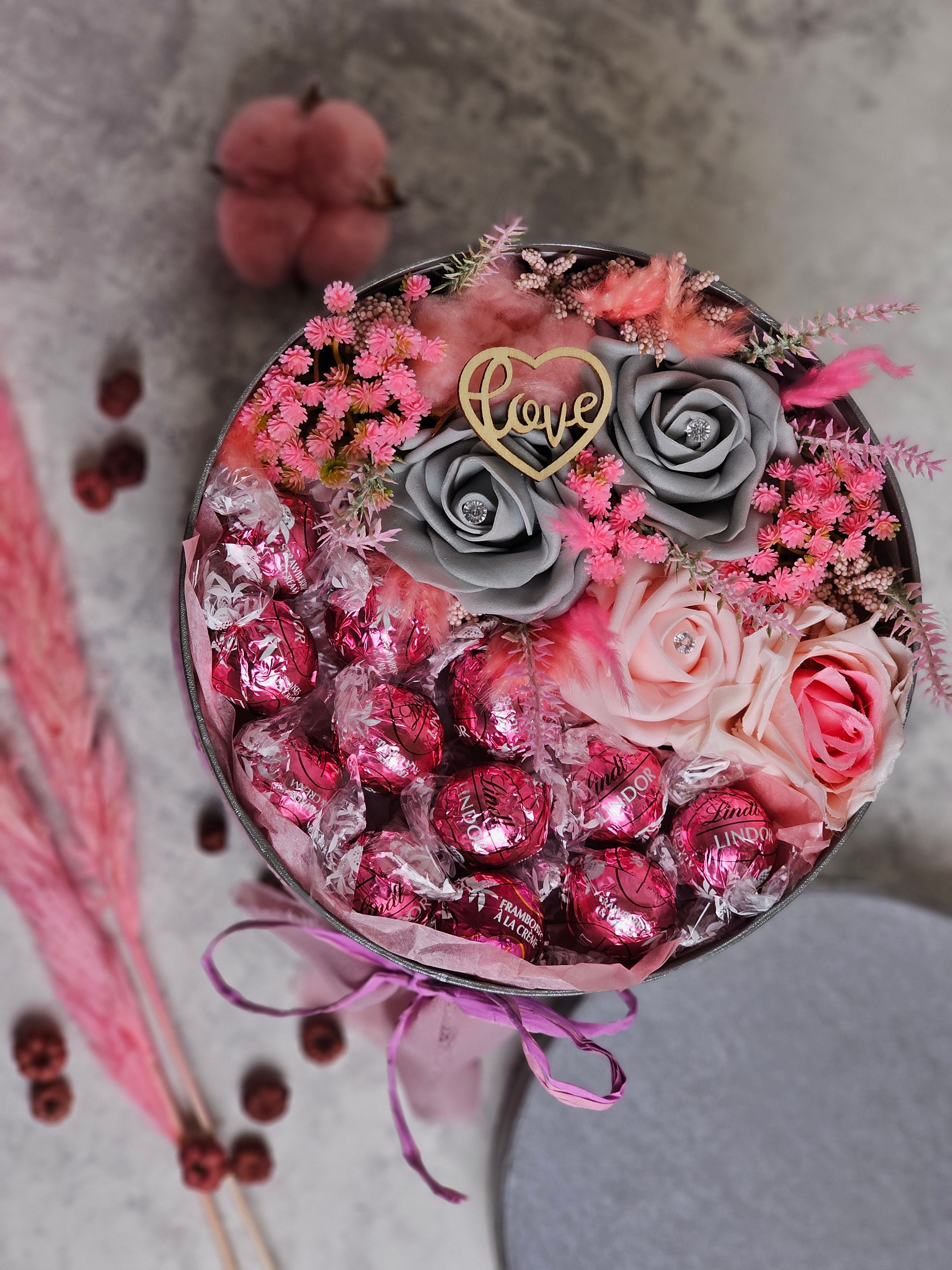 BOCHOI Bracciale Regolabile In Pietra Rosa Per Mamma: Idea Regalo Per Festa Della Mamma, Compleanno O Natale - 2