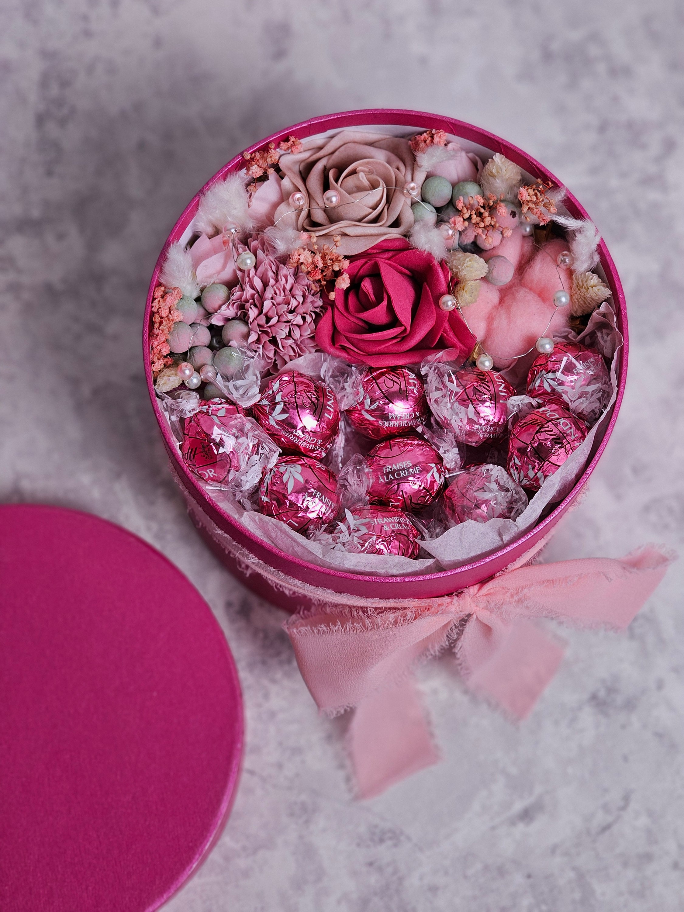 12 penne a sfera creative con fiori artificiali e garofano, inchiostro blu, per San Valentino, decorazioni per matrimoni, forniture per ufficio e