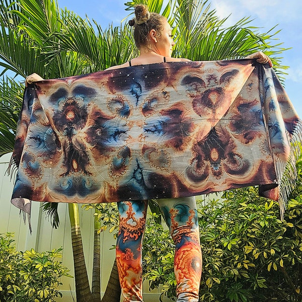 rave pashmina shawl