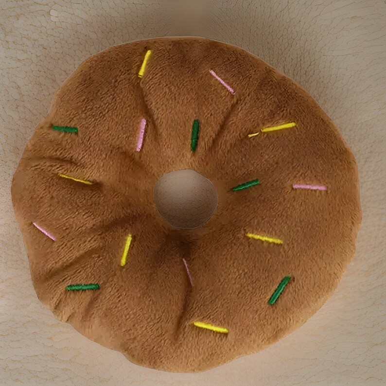 Donut Plush Toy, Donut Plush Doh Toys, Donut Stuffed Dog Toy, Donut Toy