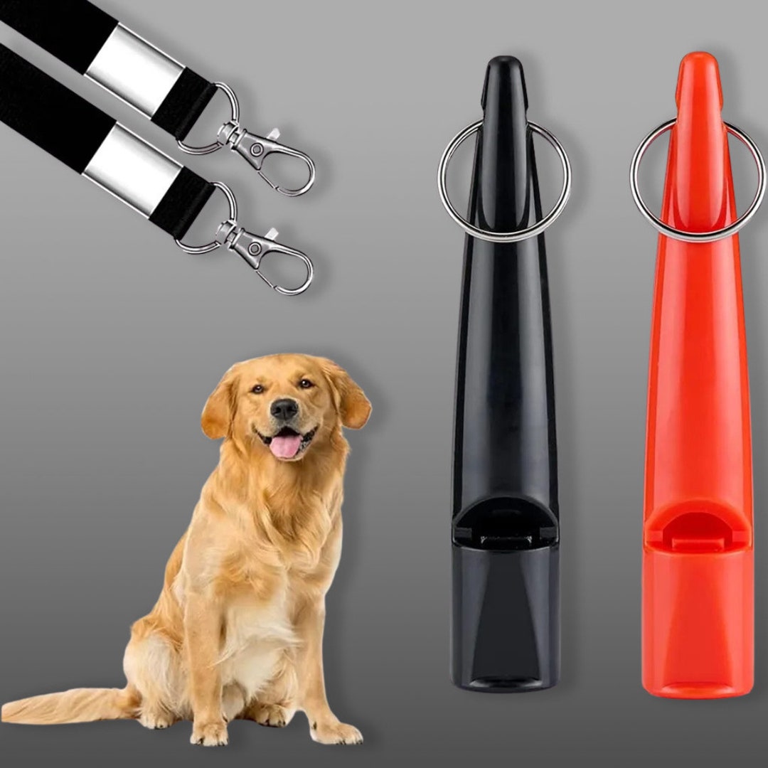 Ultrasonic Dog Whistle, High Pitch Frequency Whistle With Lanyard