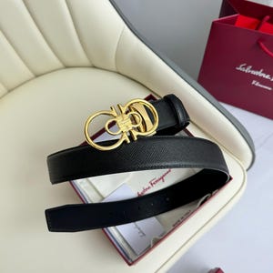 Authentic REVERSIBLE belt Salvatore Gamo Handcrafted Genuine Leather Belt