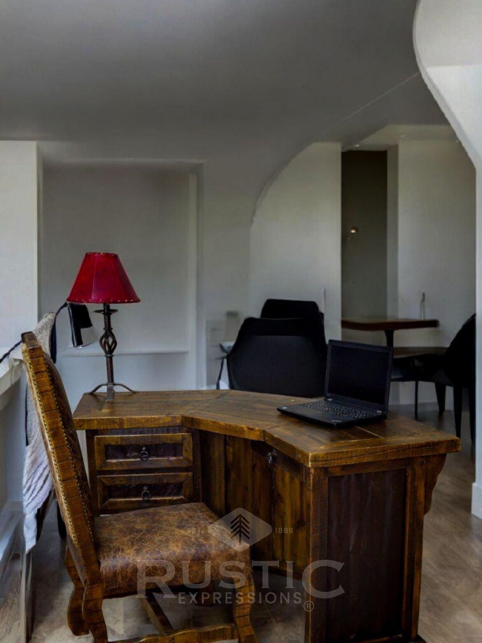 Workdesk Angel Old Fashion Angel Desk, Handmade Old Fashion Wooden Office Table ...