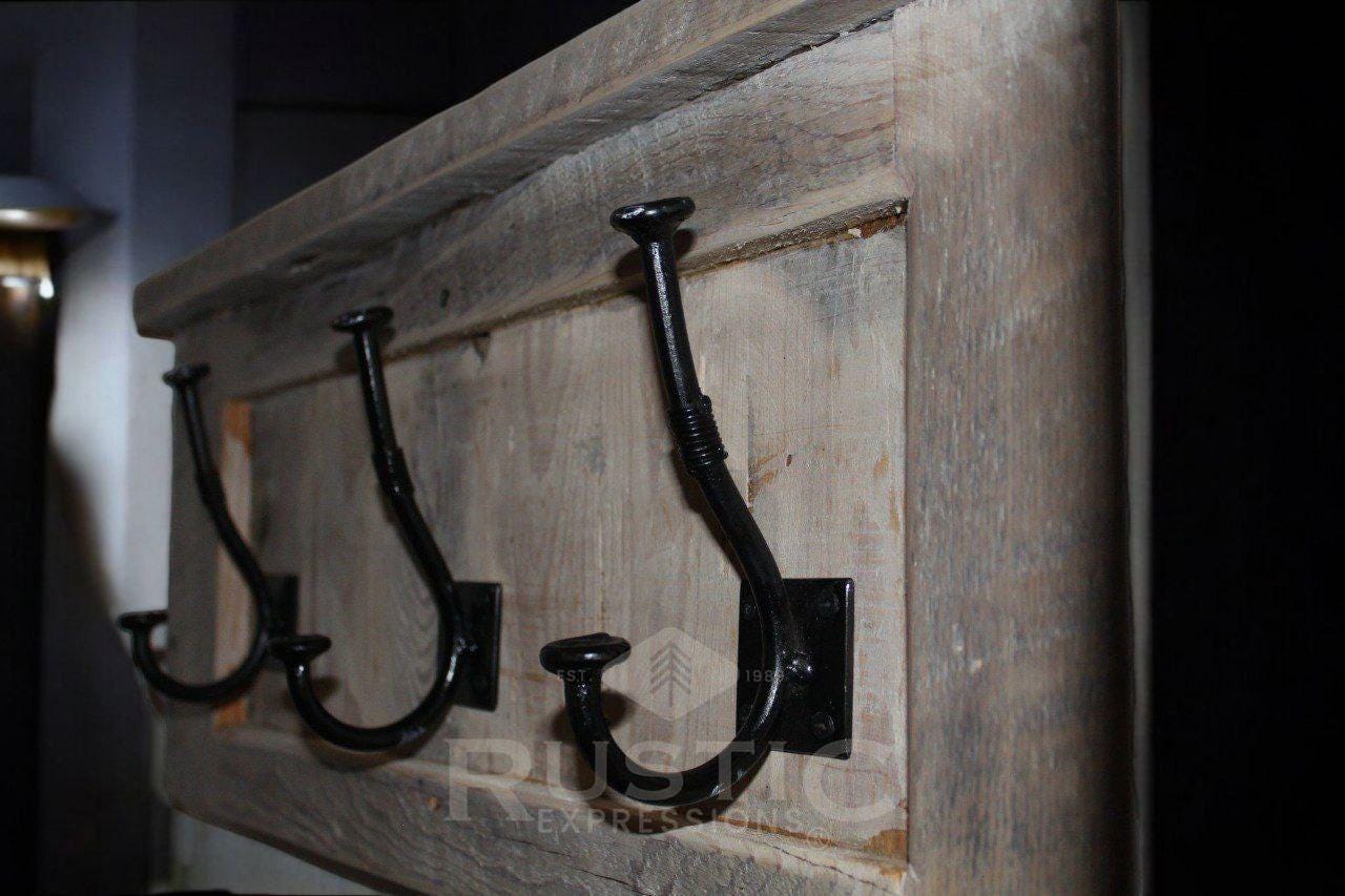 Old Hat Racks Vintage Hat Rack Rustic Wall-mounted Coat Rack - Vintage Wood Hat Rack ...