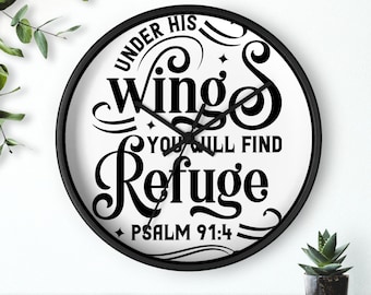 Christian Home Decor Wall Clock