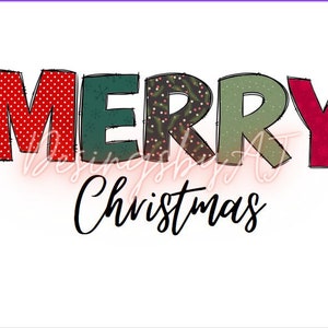 Merry Christmas Sublimation, Editable in Canva