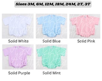 2 C's Embroidery Bubble romper Farbkarte, Bubble Romper Farbkarte, Business Farbkarte, blanko Bubbler Strampler, Stickrohlinge